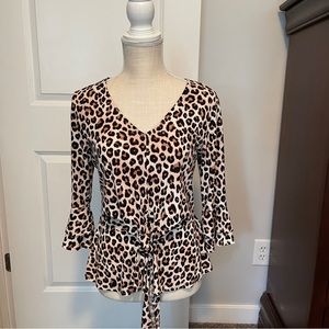 Cheetah print top